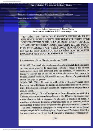 [Livre Inculte 53] • Les Révélations Fracassantes De Jimmy Guieu